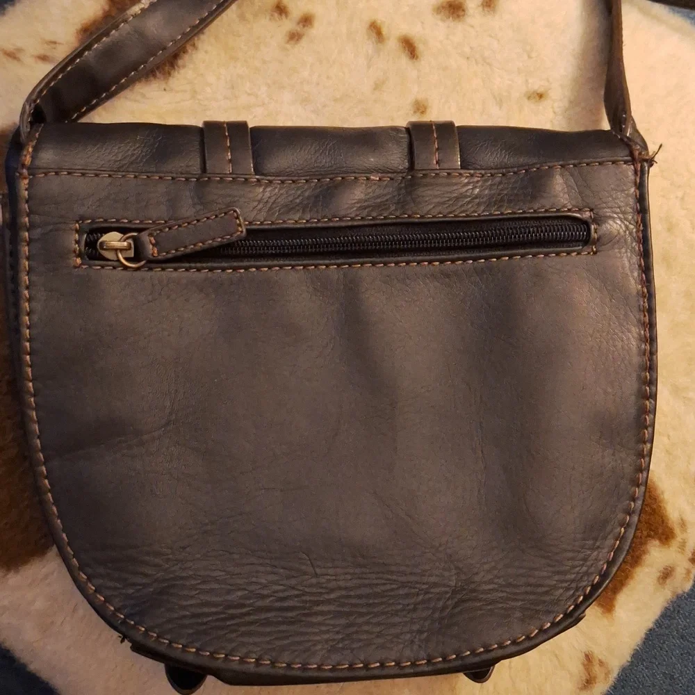 Black leather bag - Picture 3 of 7